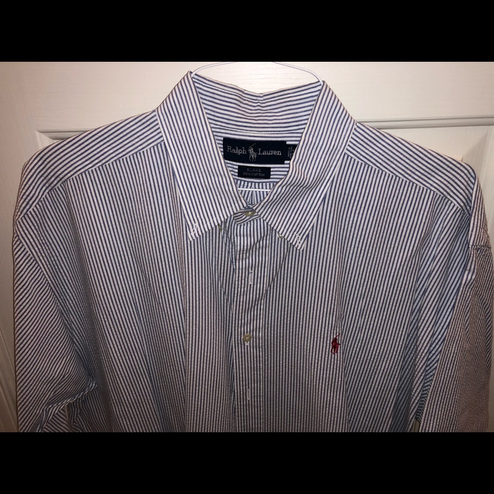 Ralph Lauren Polo seersucker short sleeve